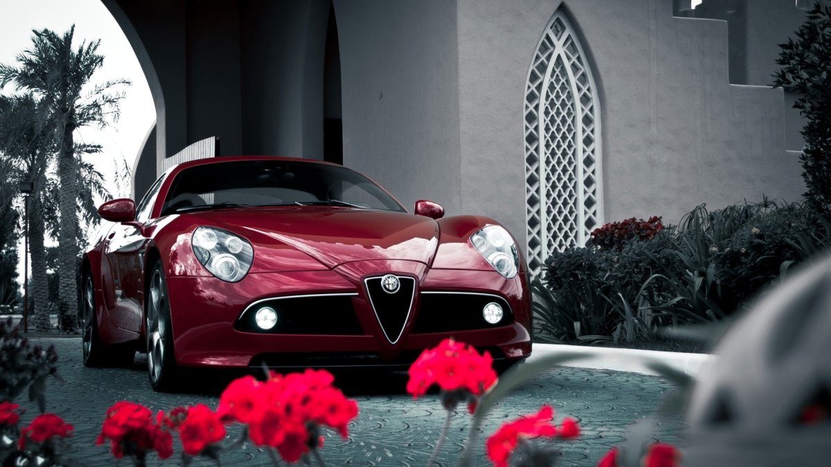 Alfa Romeo 8c Competizione Wallpaper