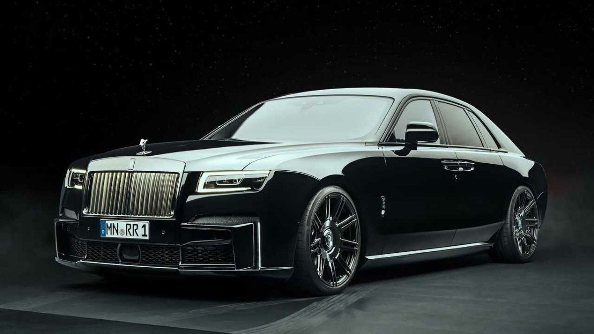 Rolls Royce Ghost 2021 черный