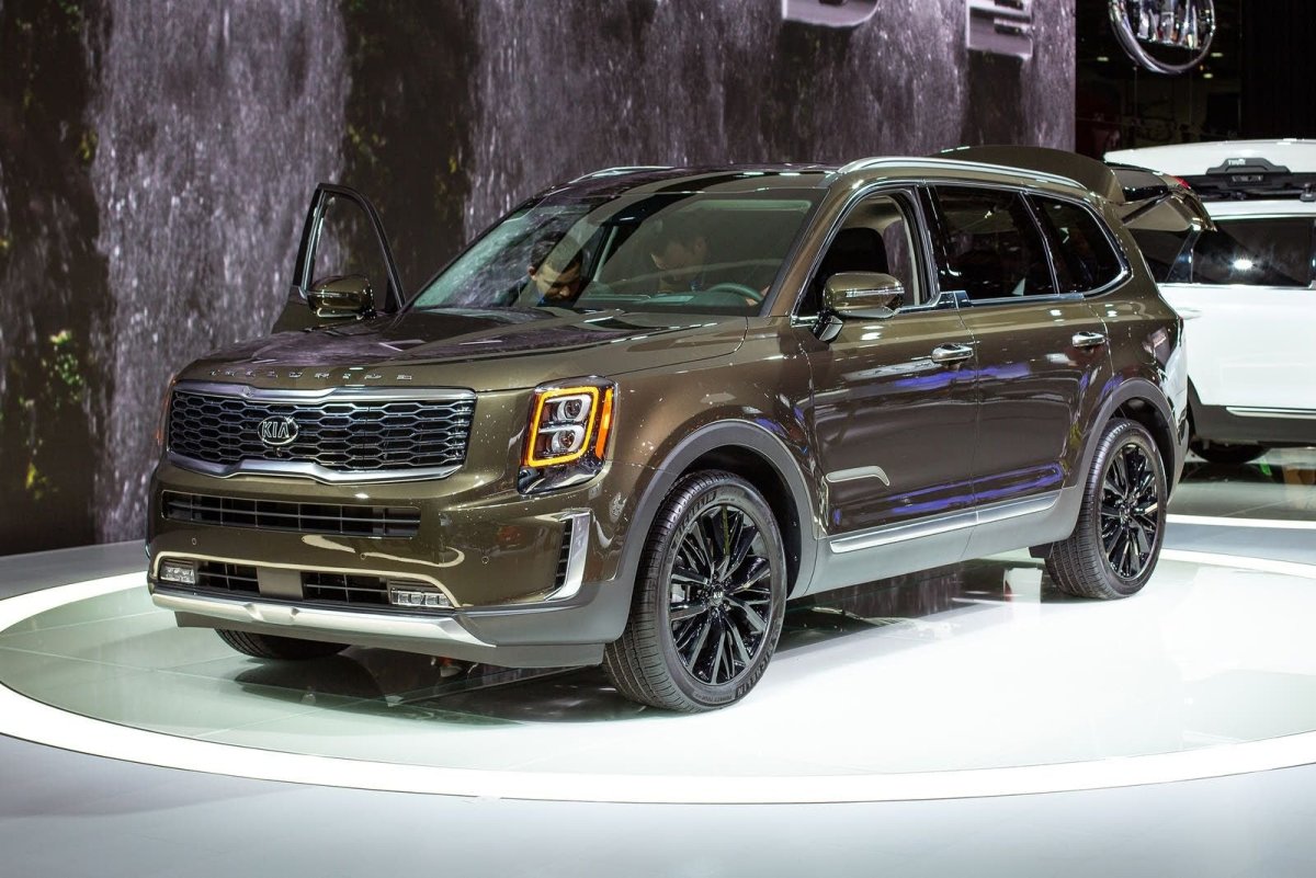 Kia новый джип 2019 Telluride