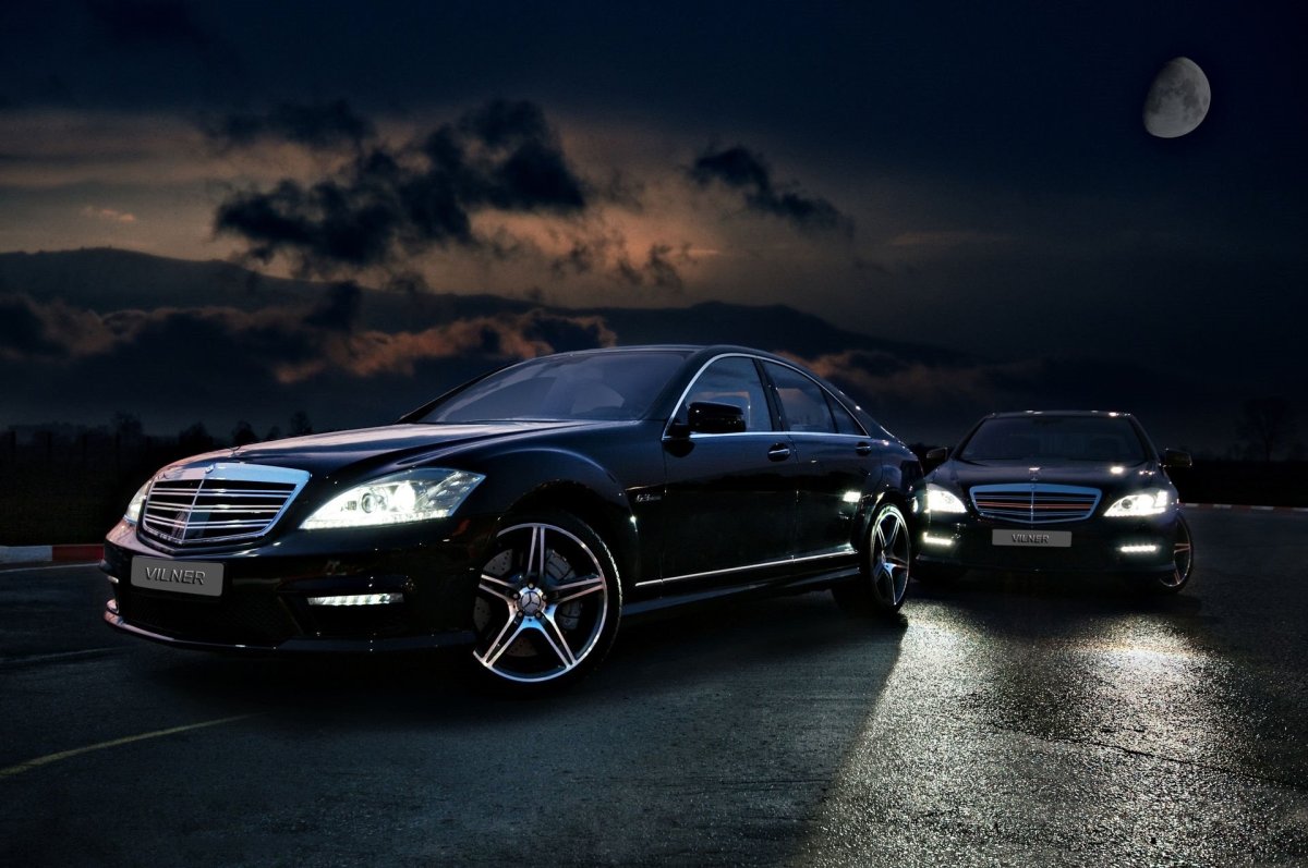 Мерседес 221 Бандитский