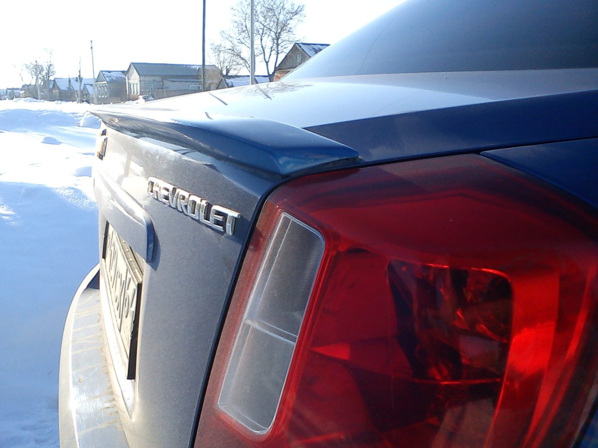 Chevrolet Lacetti спойлер