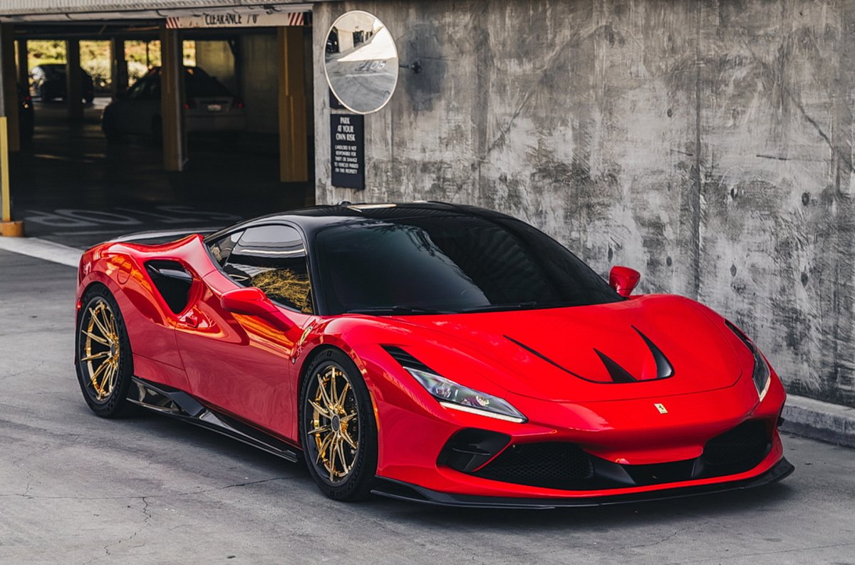 Ferrari f8 tributo Exhaust