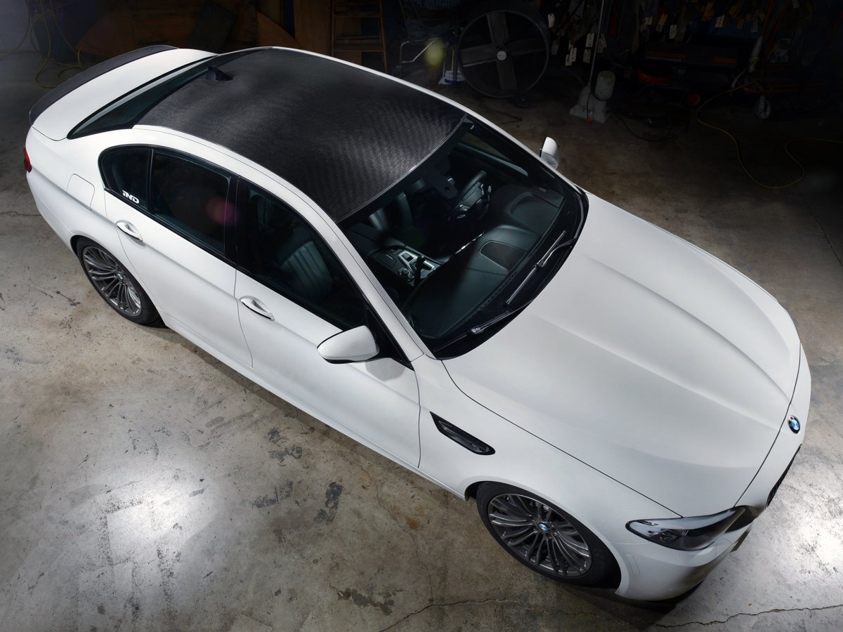 BMW f10 с панорамной крышей