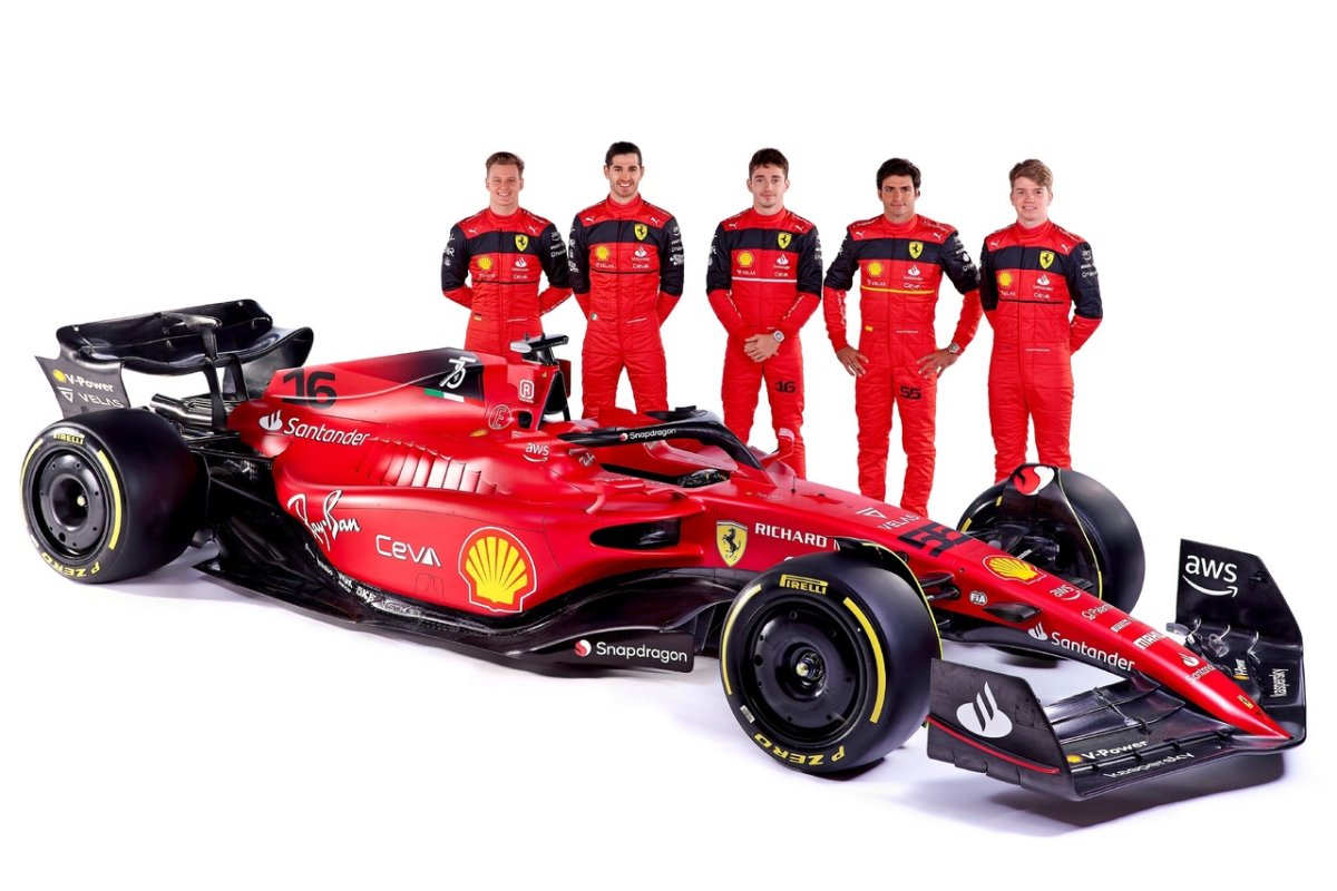 Ferrari Болид f1 2022