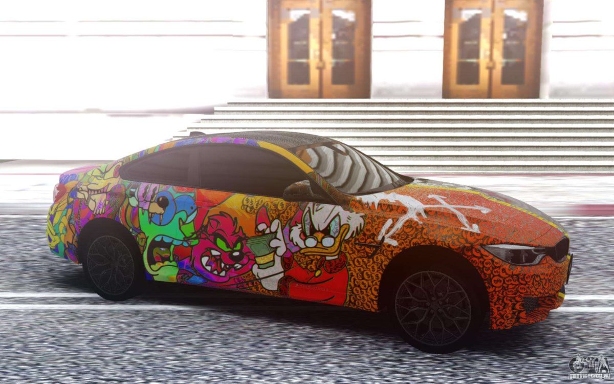 BMW m4 "two face" винил