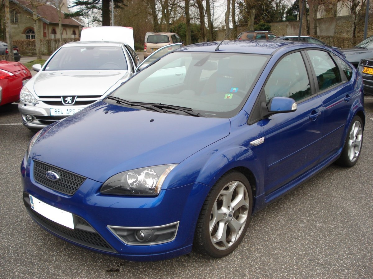 Ford Focus 2008 синяя