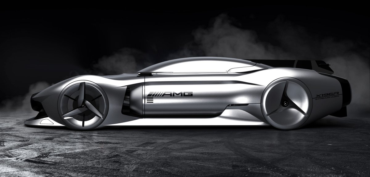 Mercedes-Benz 2040 w196r Streamliner
