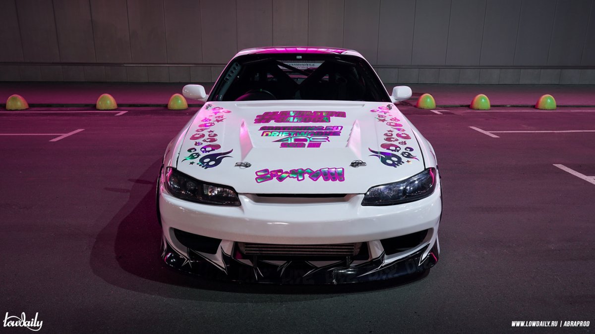 Nissan Silvia s15 Королева дрифта