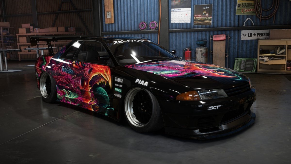 Nissan Skyline r32 Cyberpunk
