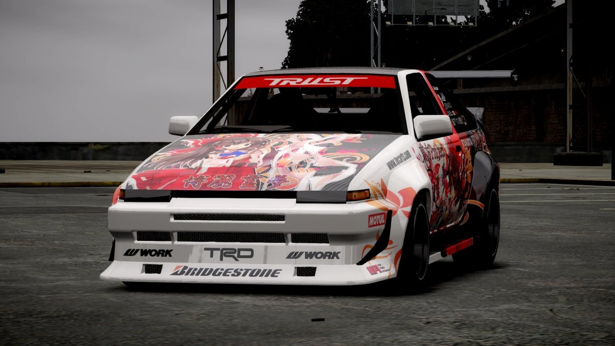 Toyota ae86 Itasha