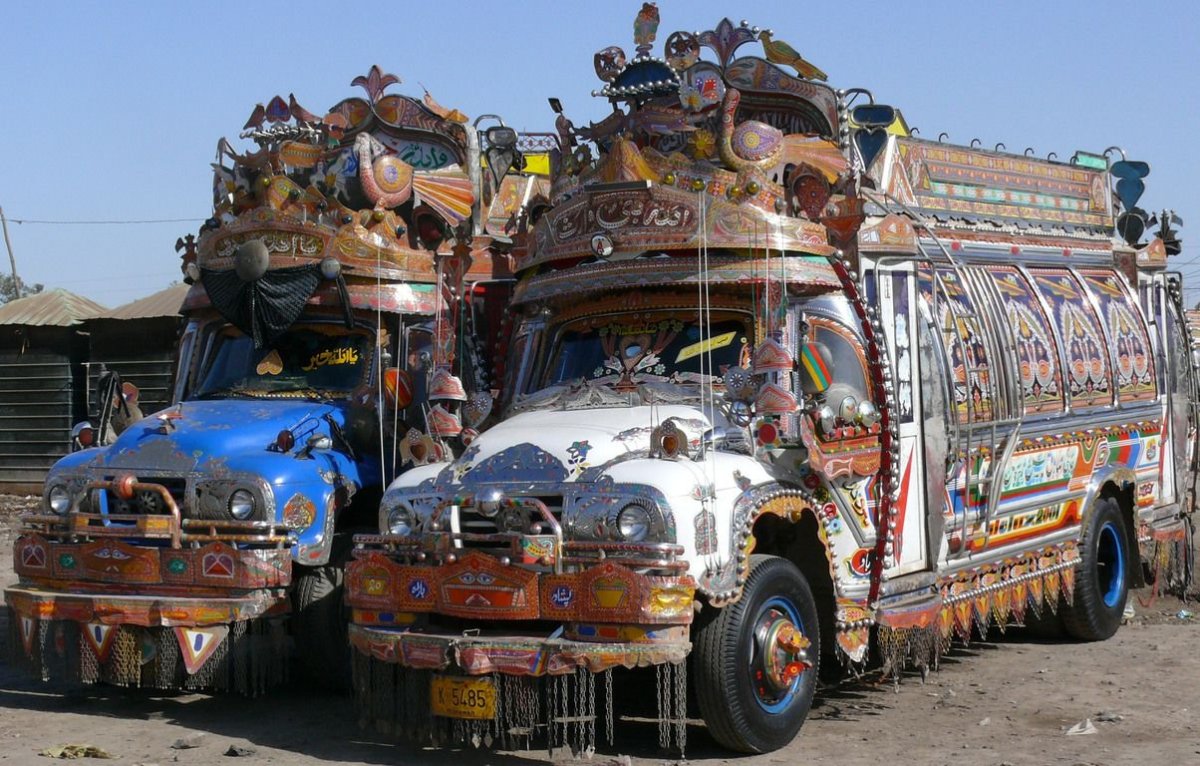 Бедфорд автобус в Индии