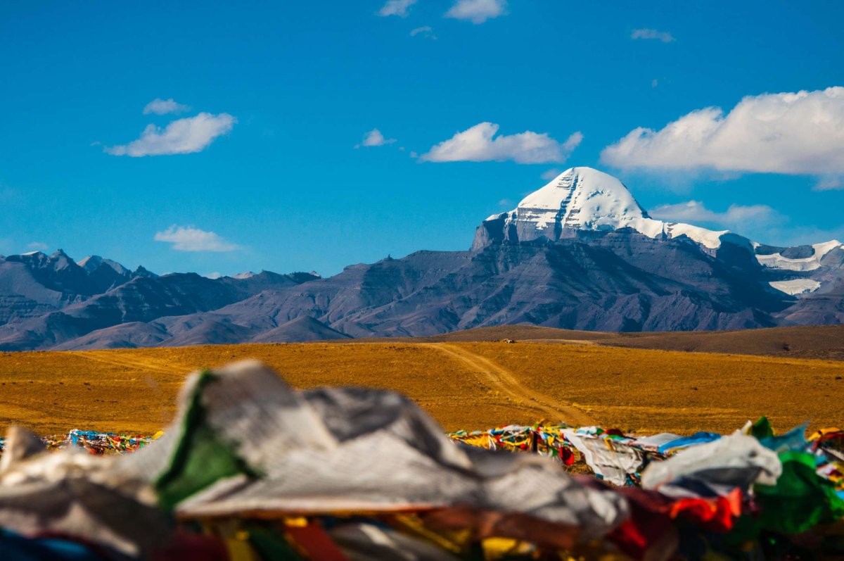 Тибет в Китае гора Кайлас