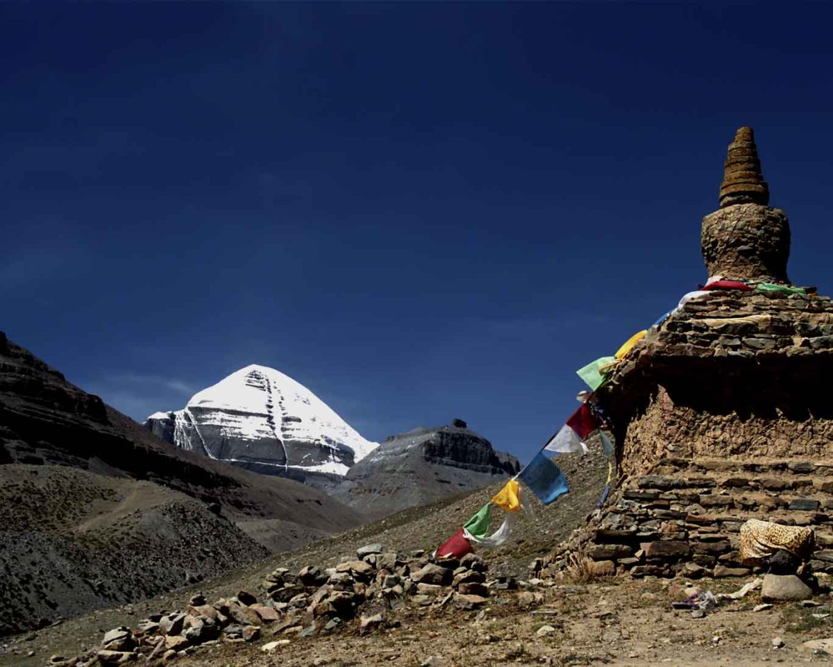 Порядок пирамид в Тибете