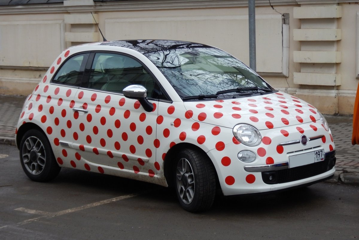 Автомобиль горох