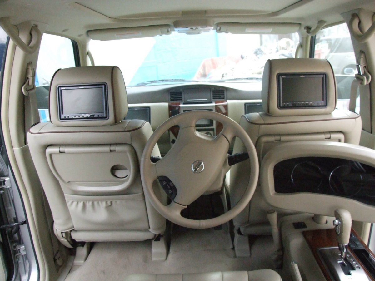 Nissan Patrol руль сзади