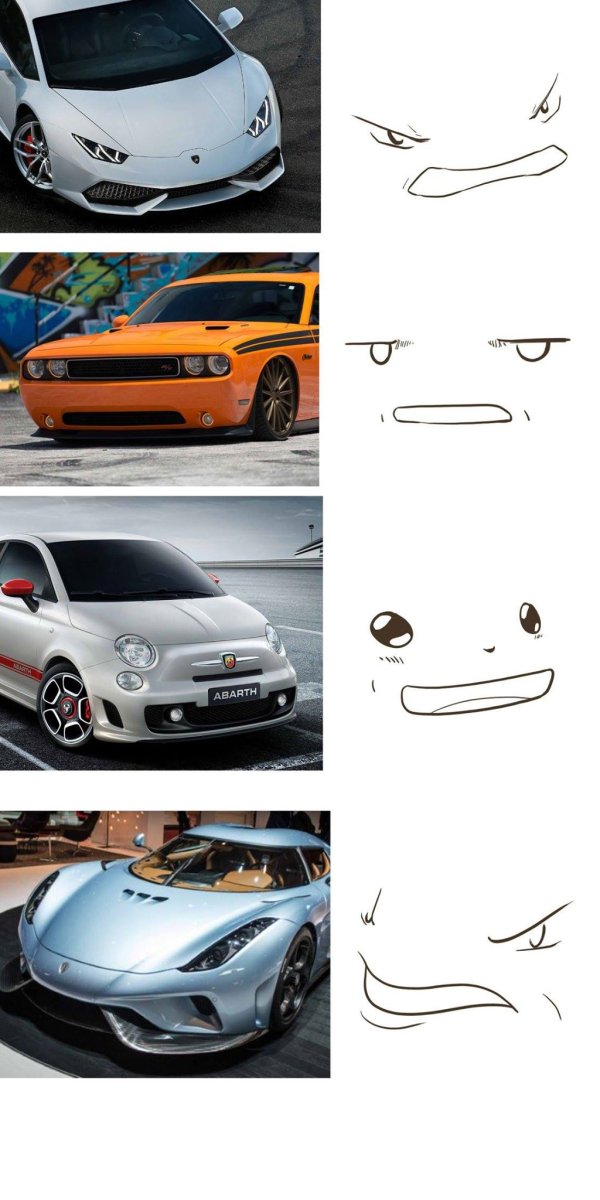 Морда машины