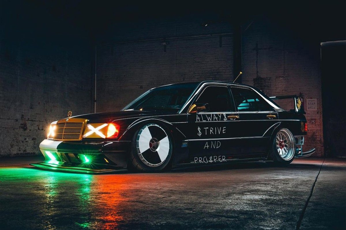 Need for Speed" Mercedes-Benz 190e от a $ AP Rocky