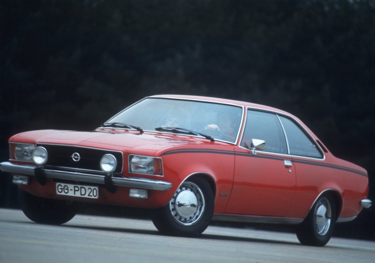 Opel Rekord Coupe 1972