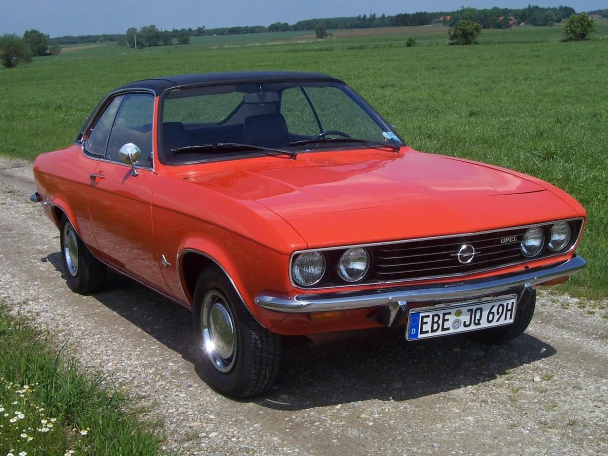 Опель купе 1980