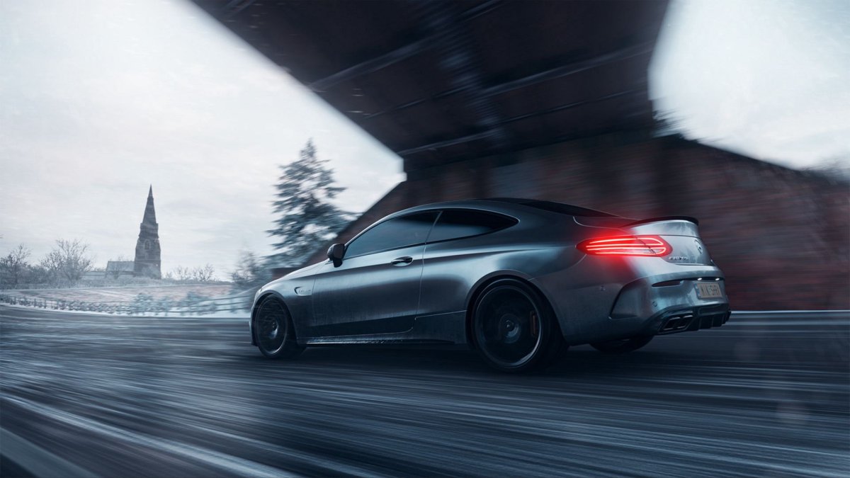 Mercedes c63 4k
