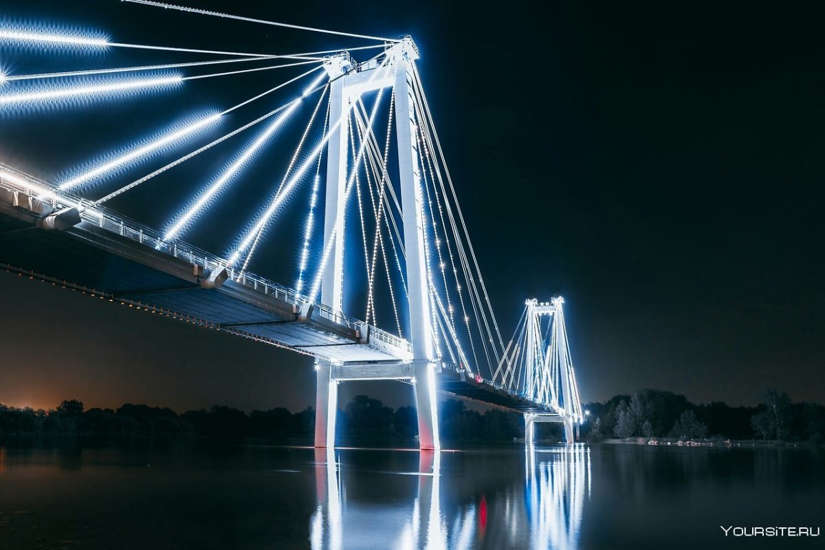 Красноярск мост вантовый мост