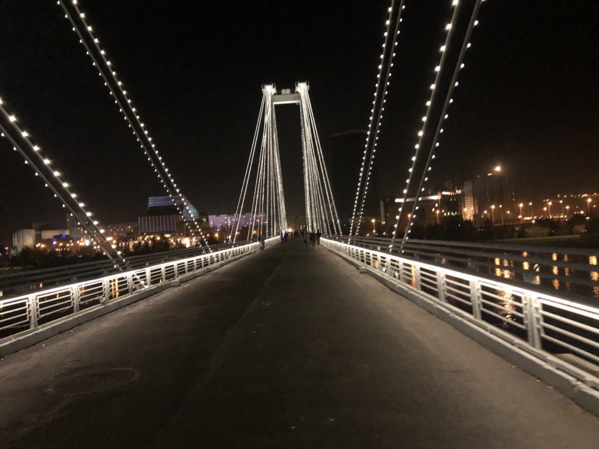 Виноградный мост Красноярск