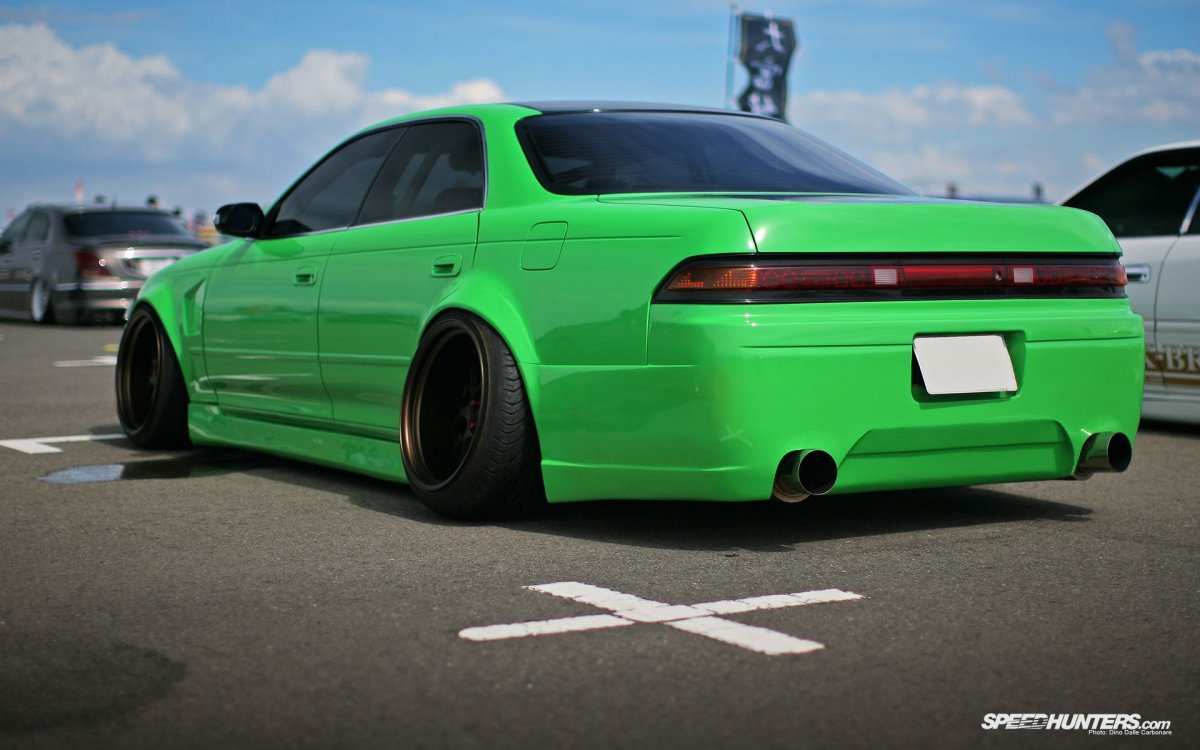 Toyota Mark 2 jzx90 зеленый