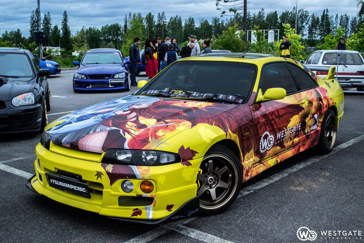 Nissan Skyline r33 винил