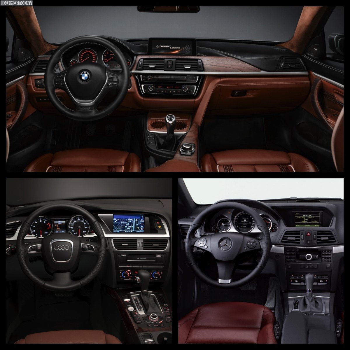 BMW 5 салон Мерседес Ауди