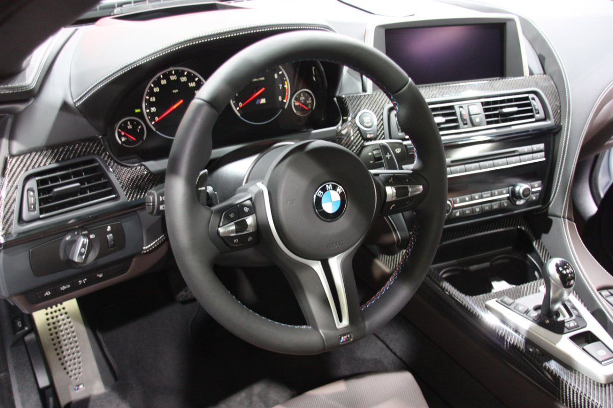 BMW m6 Gran Coupe салон