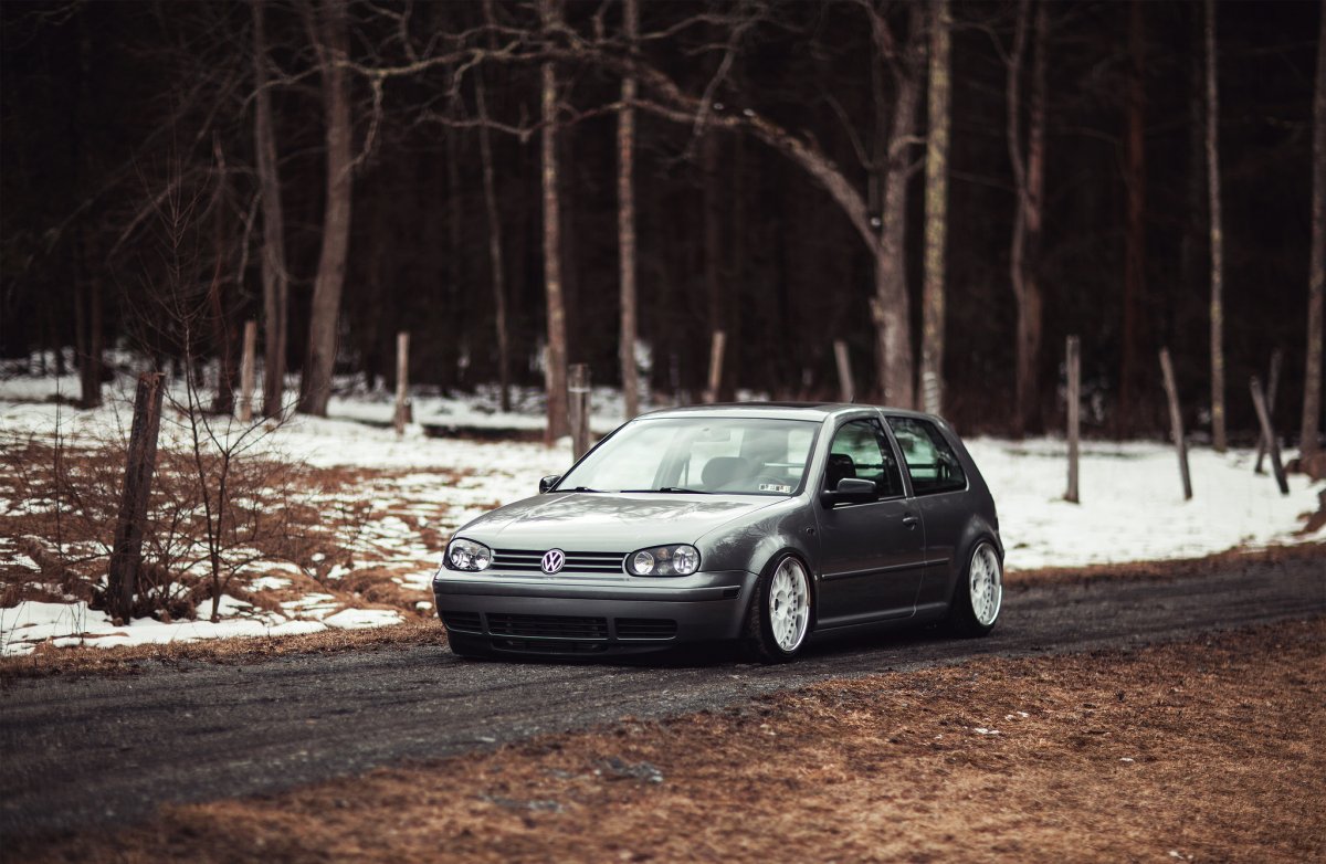 Volkswagen Golf GTI mk4 stance