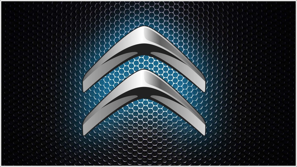 Логотип марка автомобиля Ситроен