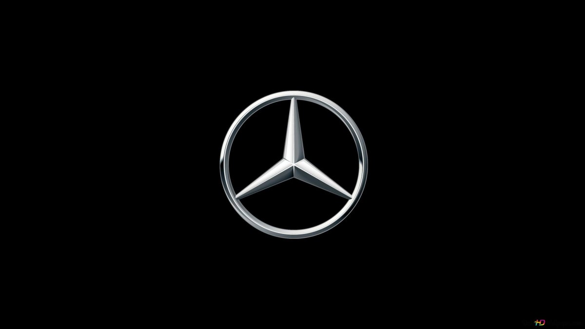 Mercedes Benz значок 4к