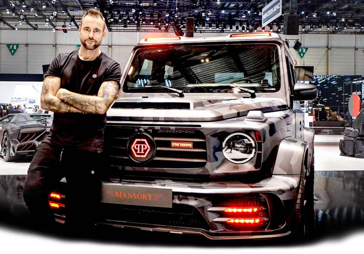 Mercedes g class Philipp plein
