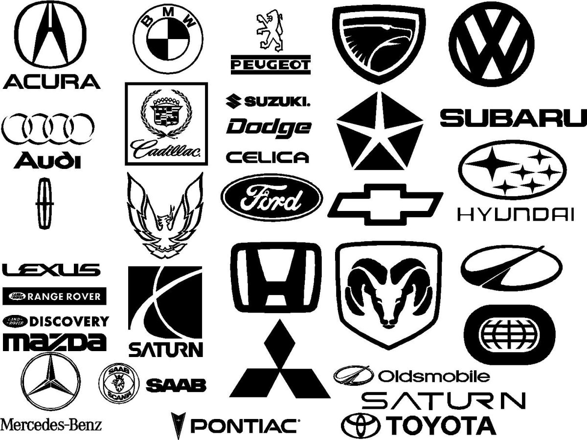 Логотипы марок автомобилей