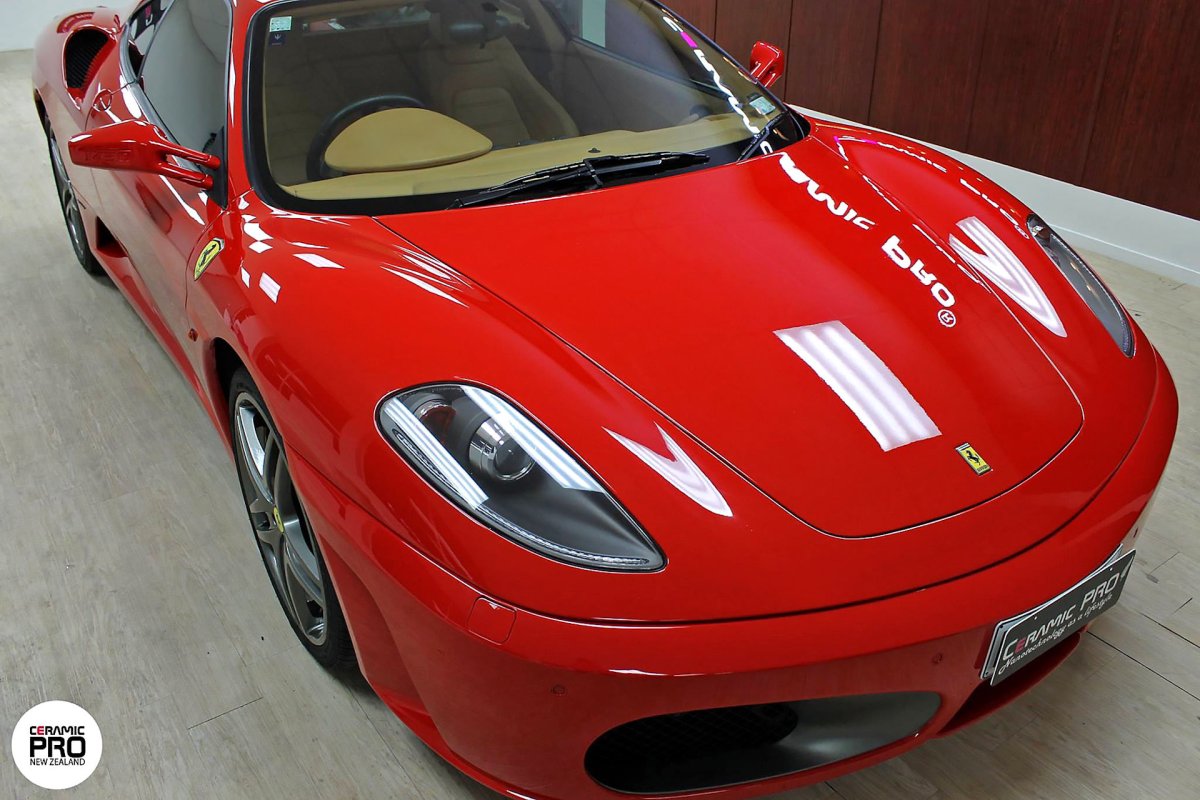 Феррари f430 красный металлик
