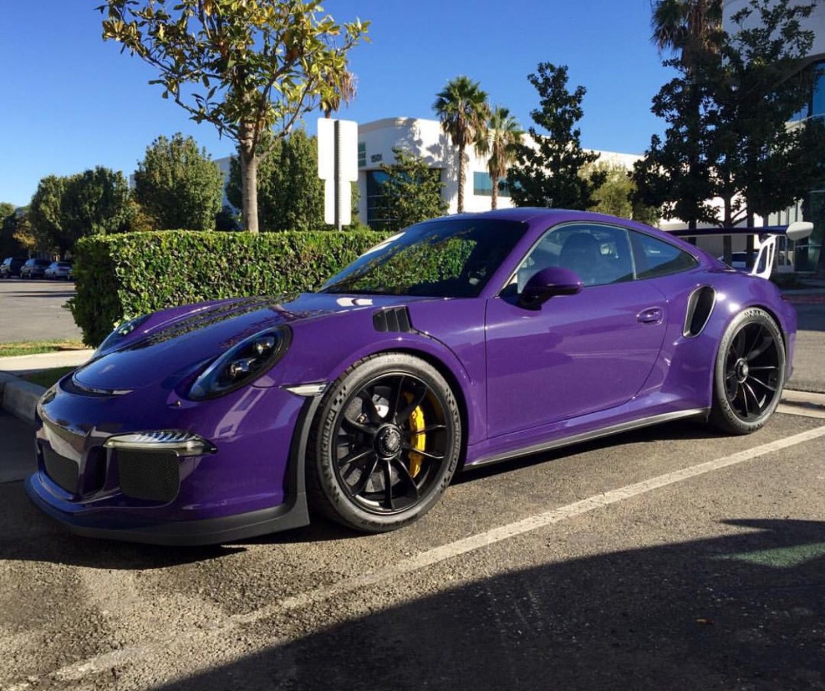 Porsche 911 gt3 Purple