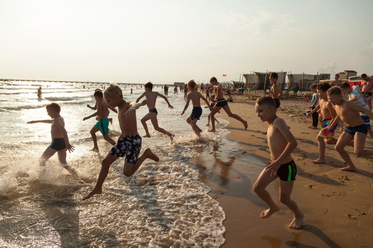 Детский спортивный лагерь на море