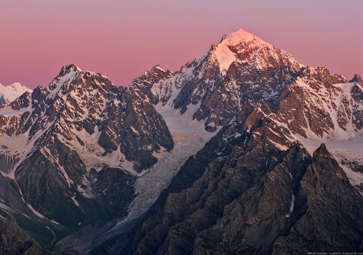 Высочайшая вершина кавказских гор