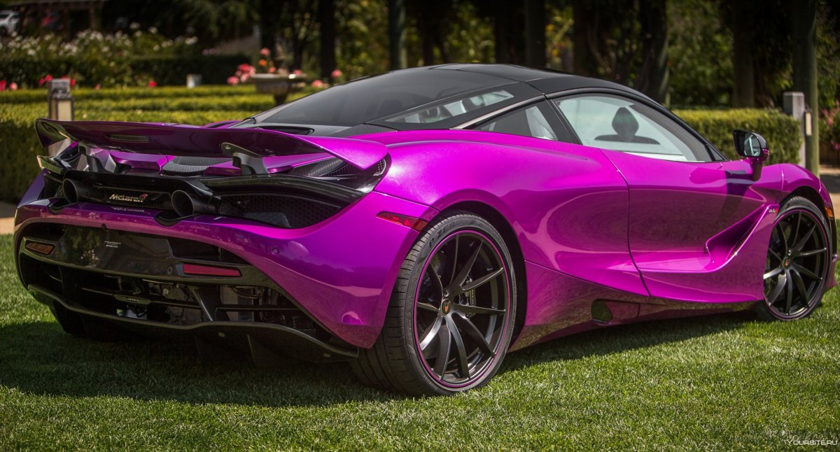 MCLAREN 720s фиолетовый