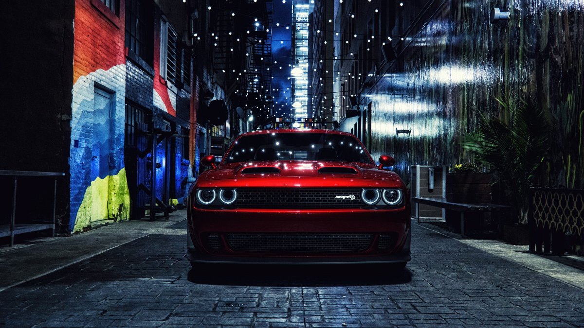 Dodge Challenger srt 4к