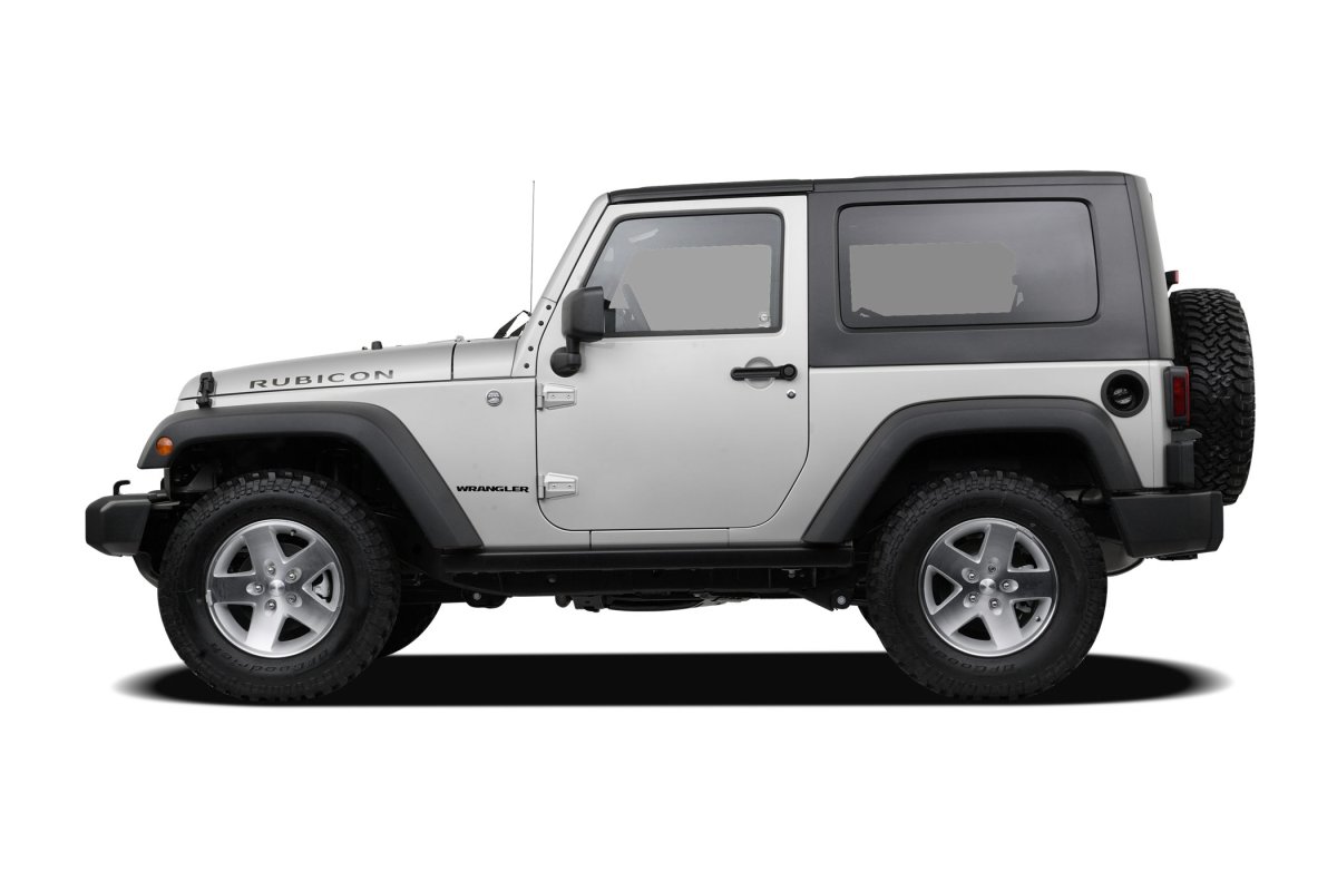 Jeep Wrangler вид сбоку