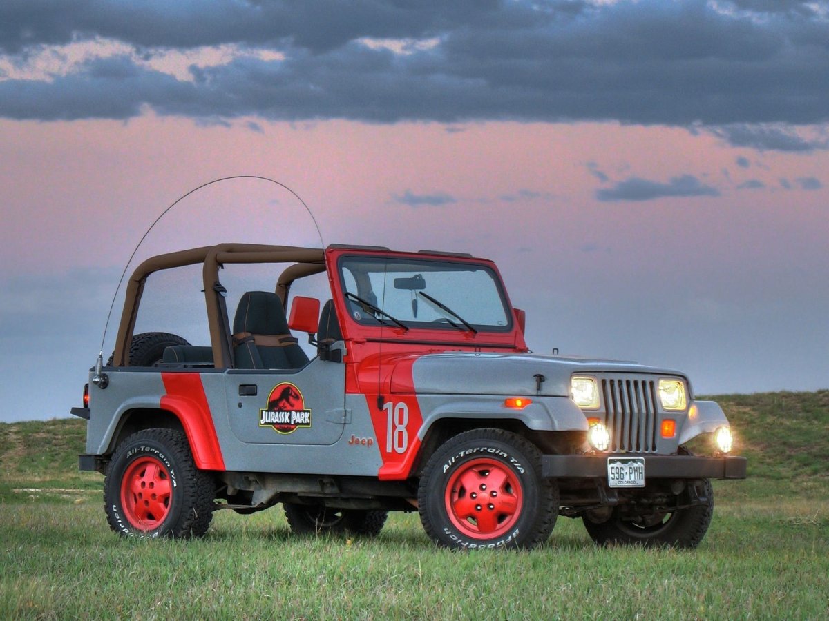Jeep Wrangler 1993 Jurassic Park
