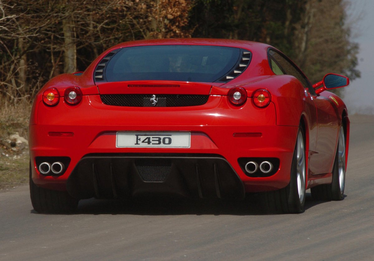 Ferrari f430 Rear view