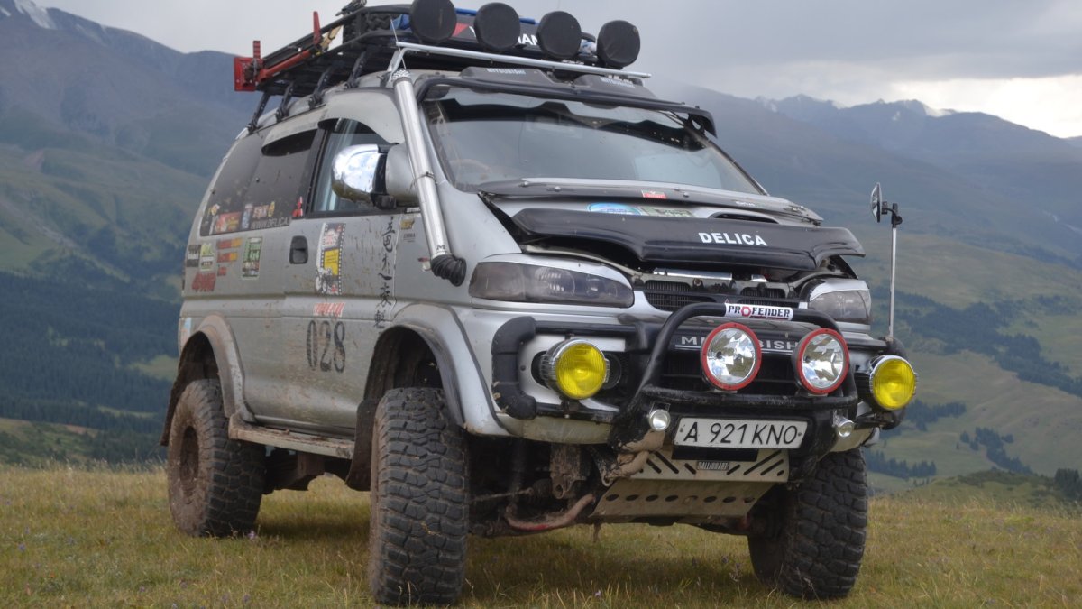 Delica l400 35 колеса