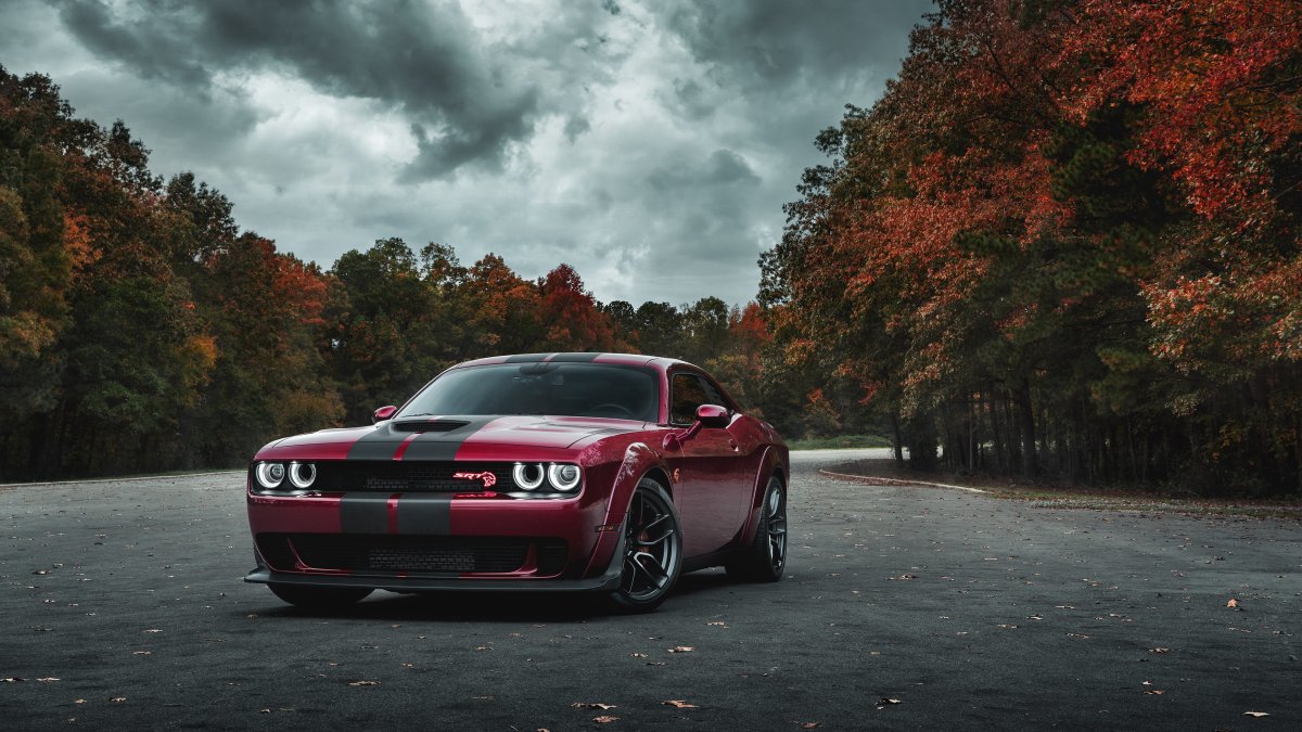 Dodge Challenger srt 4к