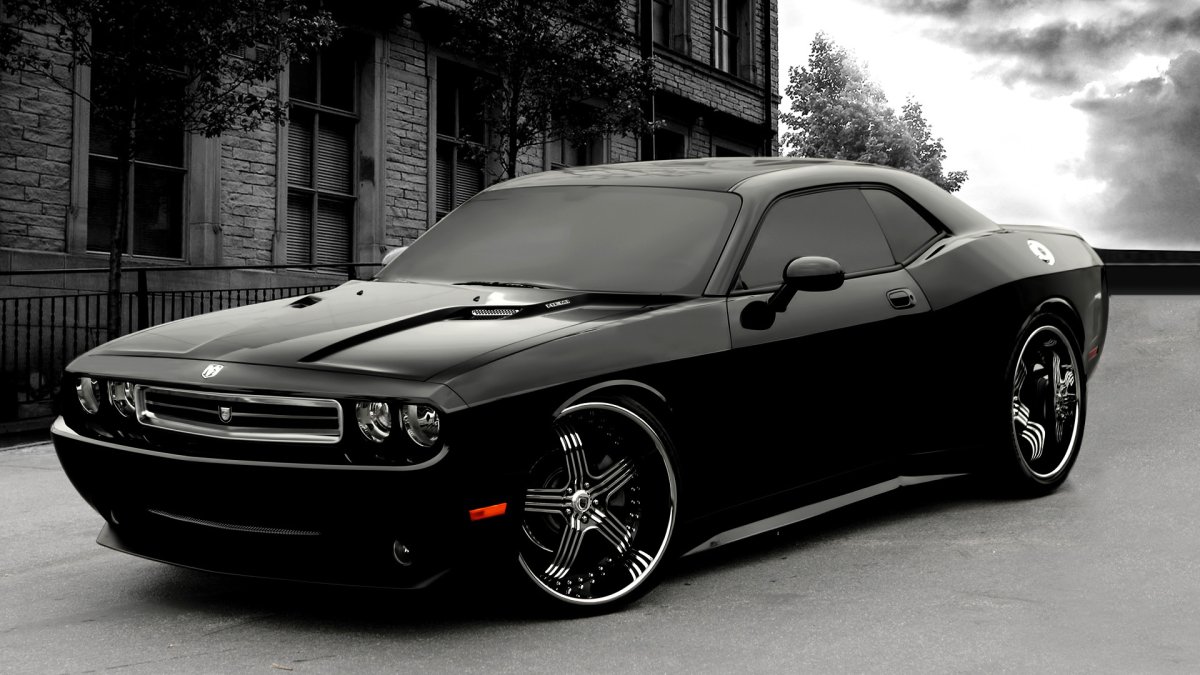 Dodge Challenger srt8 Black