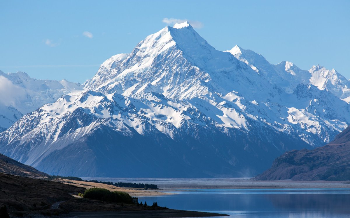 Гора Кука новая Зеландия
