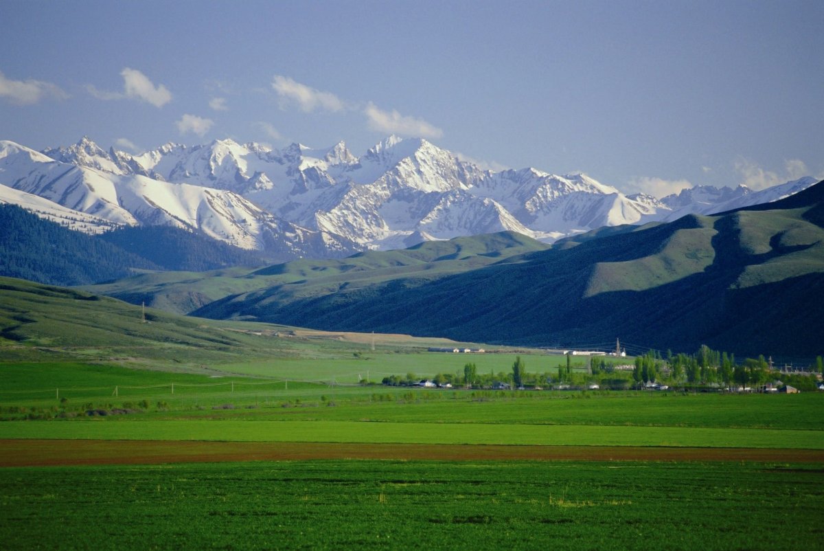 Казахстан горы Тянь Шань