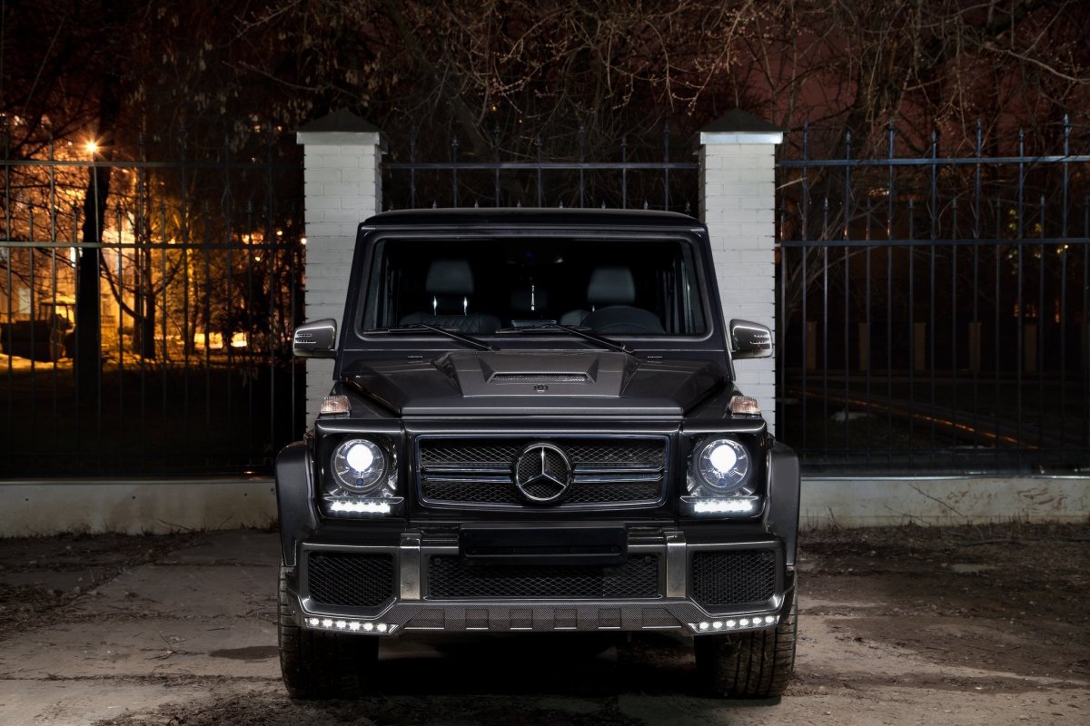 Mercedes g63 чёрный